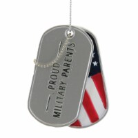 Holiday Ornament Military Parent Polyresin Christmas Patriotic 162293 Parents
