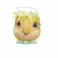 Jorge De Rojas Beau Bunny Bucket Polyresin Easter Rabbit 43032