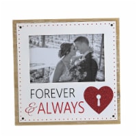 Valentine's Day Romantic Message Photo Frame Picture Love Heart 60120K Forever