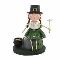 Lori Mitchell Leprechaun Lady Polyresin Saint Patricks Irish 14494