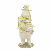 Heather Myers Langley Polyresin Bunny Rabbit Easter Egg 55517