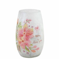 Stony Creek Love You Lit Small Vase Glass Mothers Day Flowers Rcm2204 Mom