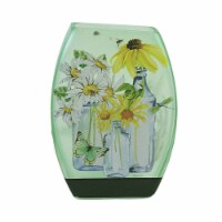 Stony Creek Mason Jar Blooms Lit Small Vase Electric Flowers Mother's Day Bfb2375 White