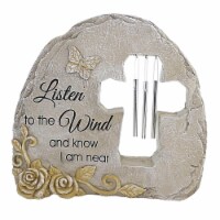 Home & Garden Memorial W/Roses Windchime Bereavement Sympathy Er67382 Butterfly
