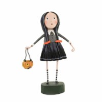 Lori Mitchell Little Goth Girl Polyresin Halloween Pumpkin 14475