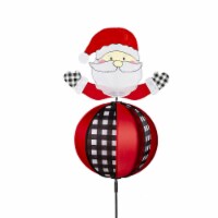 Home & Garden Christmas Stake Spinner Yard Decoration Wind Activated 45445 Santa