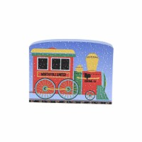 Cats Meow Village Train Engine 12 Wood North Pole Limited Accessory 17924.