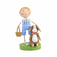 Lori Mitchell Some Bunny To Love Polyresin Easter Bunny Basket 15508