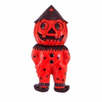 Halloween Pumpkin Wall Decor Paper Mache Vintage-Style Clown Pm223p
