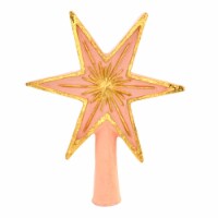Tree Topper Finial 6 Point Star Tree Topper Polyresin Easter Christmas Cd1727ro