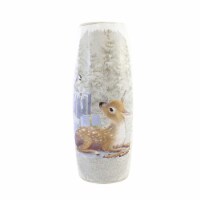 Stony Creek Soft Winter Fawn Lg Vase Electric Pre-Lit Winter Sas2302 Packages