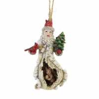 Holiday Ornament Birch Berry Santa Cardinal Tree Animal E0627 Squirrel