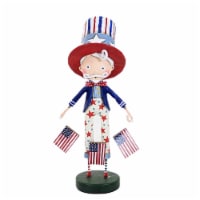 Lori Mitchell Sam I Am Polyresin Patriotic American Flag 15520