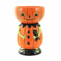 Tabletop Standing Bowl Buddy Dolomite Halloween Party H8497 Pumpkin