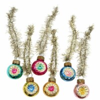 Cody Foster 1.25 Inches Indent Bauble Set Glass Christmas Ornament Reflector