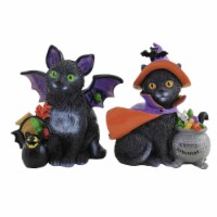 Halloween Halloween Cats Polyresin Witch Bat Spooky Xfgh76507