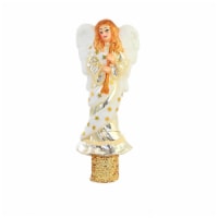 Blu Bom Angel W/ Trumpet Tree Topper Finial Christmas Religious Wing 2020683