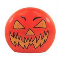Stony Creek Halloween Pre-Lit Round Orb Sm Glass Jack-O-Lantern Hsh2261 Solid