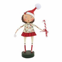 Lori Mitchell Candie's Canes Polyresin Peppermint Santa Hat 14467