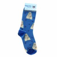 Novelty Socks Cocker Spaniel Happy Tails Sock. Premium Quality 800Fb78blue