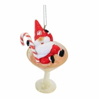 Holiday Ornament Gnome Santa Martini Cherry Peppermint Mx181583 Candy Cane