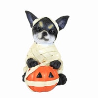 Ganz 3.75 Costume Dog Figurine Vampire Jack-O-Lantern Ghost