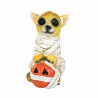 Ganz 4.00 Costume Dog Figurine Vampire Jack-O-Lantern Ghost