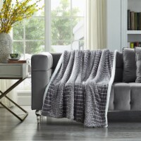 Julissa Throw-Reverse Sherpa-Cozy-Extra Soft crocodile