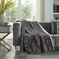 Julissa Throw-Reverse Sherpa-Cozy-Extra Soft snake