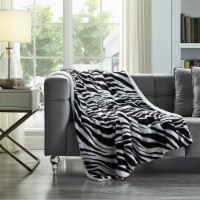 Julissa Throw-Reverse Sherpa-Cozy-Extra Soft zebra
