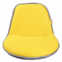 Quickchair Indoor & Outdoor Portable Multiuse Foldable Mesh Floor Chair - Yellow with Grey