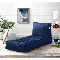 Loungie Cloudy Foam Lounge Chair-Convertible Bean Bag-Indoor- Outdoor-Self Expanding-Water