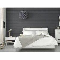 Snooze 3 Piece Queen Size Bedroom Set  White