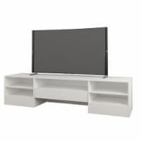 Nexera 109003 Rustik TV Stand  72-inch 1 Drawer White