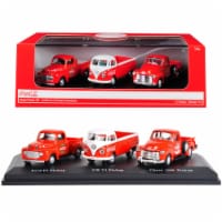 Motorcity Classics 472100 Classic Pickups Gift Set of 3 Pickup Trucks Coca Cola 1-42 Diecast