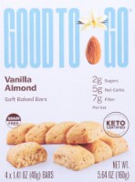 Good To Go Vanilla Almond Soft Baked Keto Snack Bars