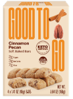 Good to Go Cinnamon Pecan Soft Baked Keto Snack Bars