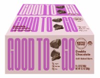 GOOD TO GO Double Chocolate Keto Snack Bars Perspective: Main