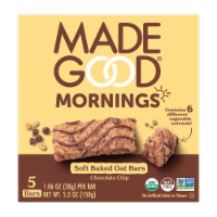 MadeGood® Chocolate Chip Breakfast Bars Perspective: Main