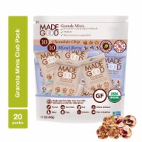 MadeGood Granola Minis Club Pack (20 ct, 0.85 oz. each); 10 Bags Chocolate Chip