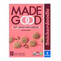 MadeGood™ Snickerdoodle Soft Baked Mini Cookies