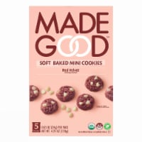 MadeGood™ Organic Red Velvet Mini Cookies