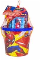 Spiderman Toy Filled Sand Bucket