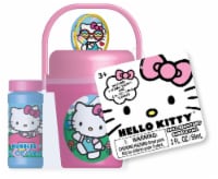 Hello Kitty Mini Spill Resistant Bubble Bucket & Bubbles Perspective: Main