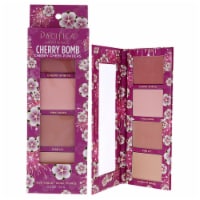 Pacifica Cherry Bomb Cherry Cheek Powder Blush Perspective: Main