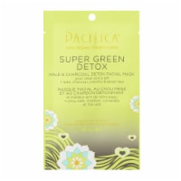 Pacifica® Super Green Detox Kale & Charcoal Detox Facial Mask Perspective: Main