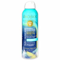Pacifica Mineral Sunscreen Spray SPF 30  Coconut Probiotic 6 oz