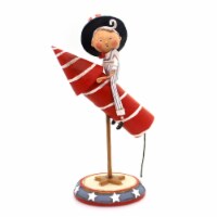 Lori Mitchell Dapper Man The Rocket Man Polyresin Lori Mitchell Patriotic 11031