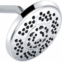 Wassern Shower Head, High Pressure Flow Wall Mount Massage Rainfall Powerful Rain Spray 7 inc