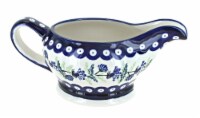 Blue Rose Polish Pottery Sweet Annie Gravy Boat
